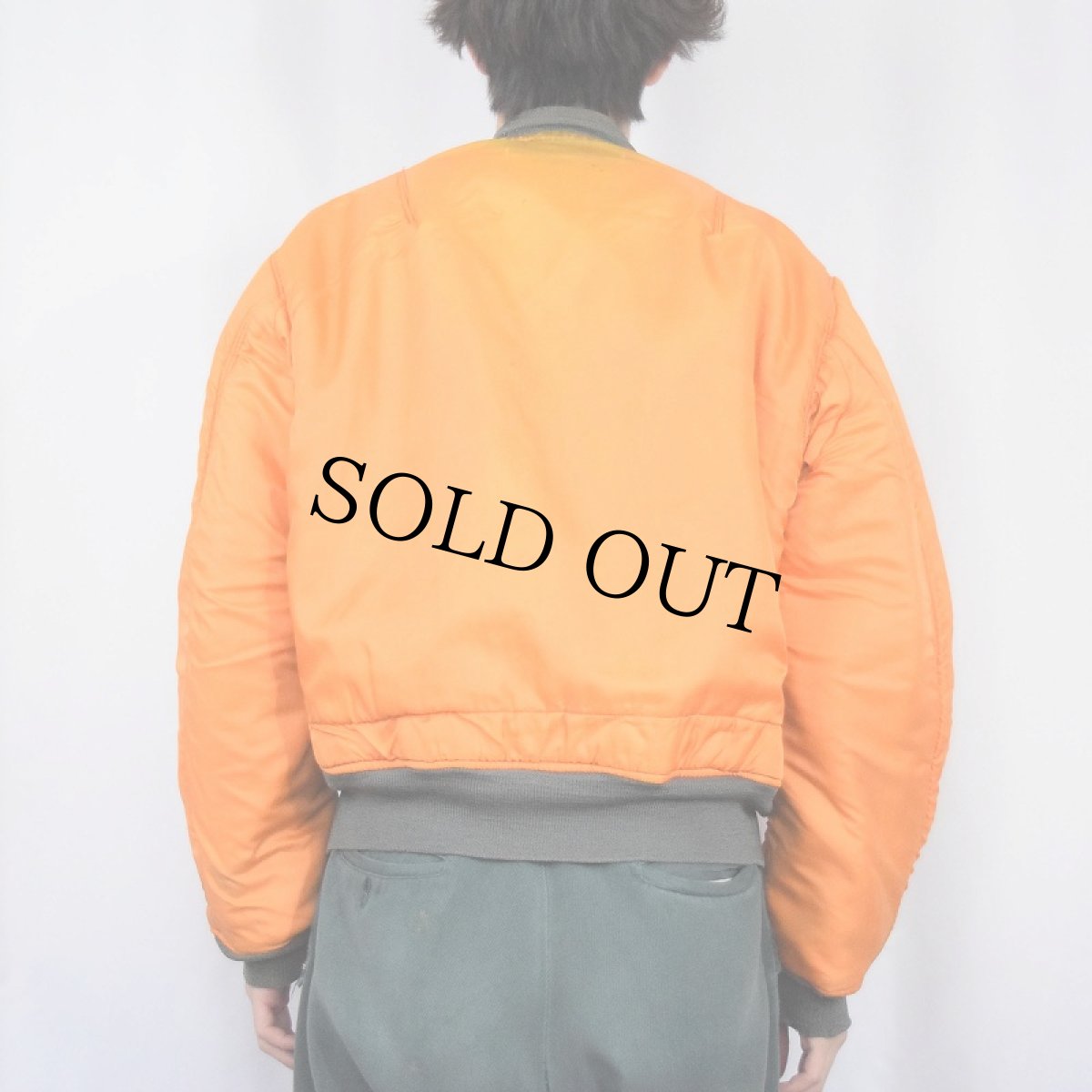 画像5: 60's U.S.AIR FORCE MA-1 D-TYPE フライトジャケット LARGE (5)