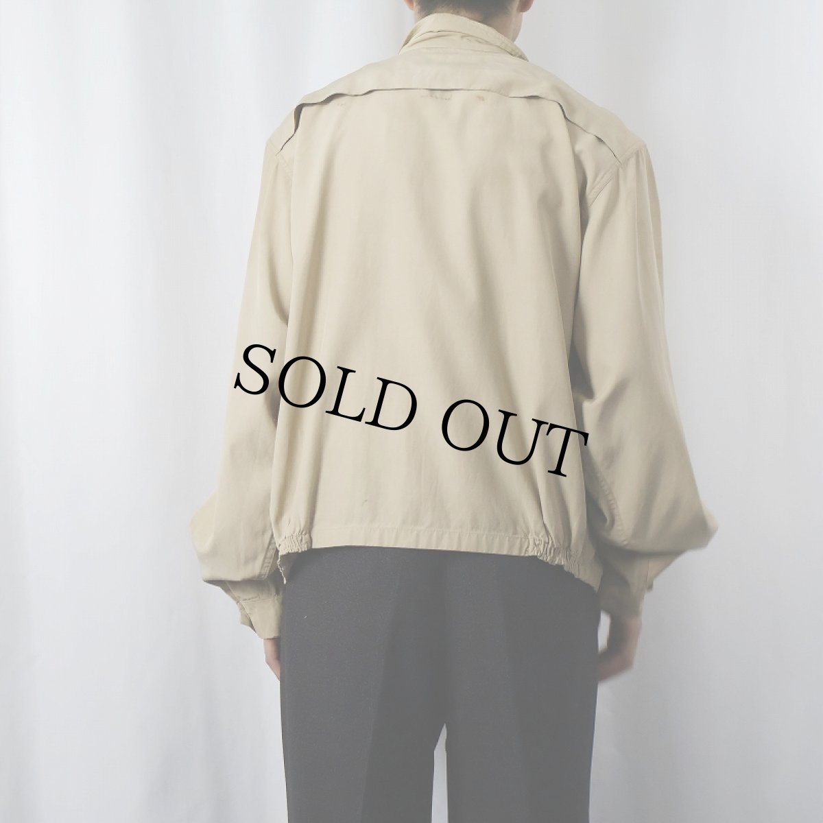 画像4: 50's McGREGOR USA製 "SCOTTISH DRIZZLER" ドリズラージャケット SIZE50 (4)