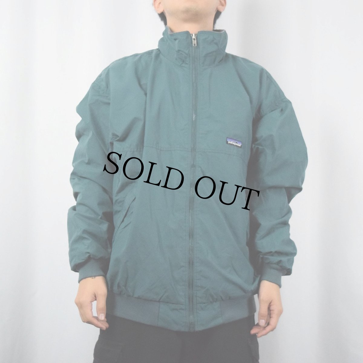 画像2: 90's Patagonia USA製 シェルドシンチラジャケット XL (2)