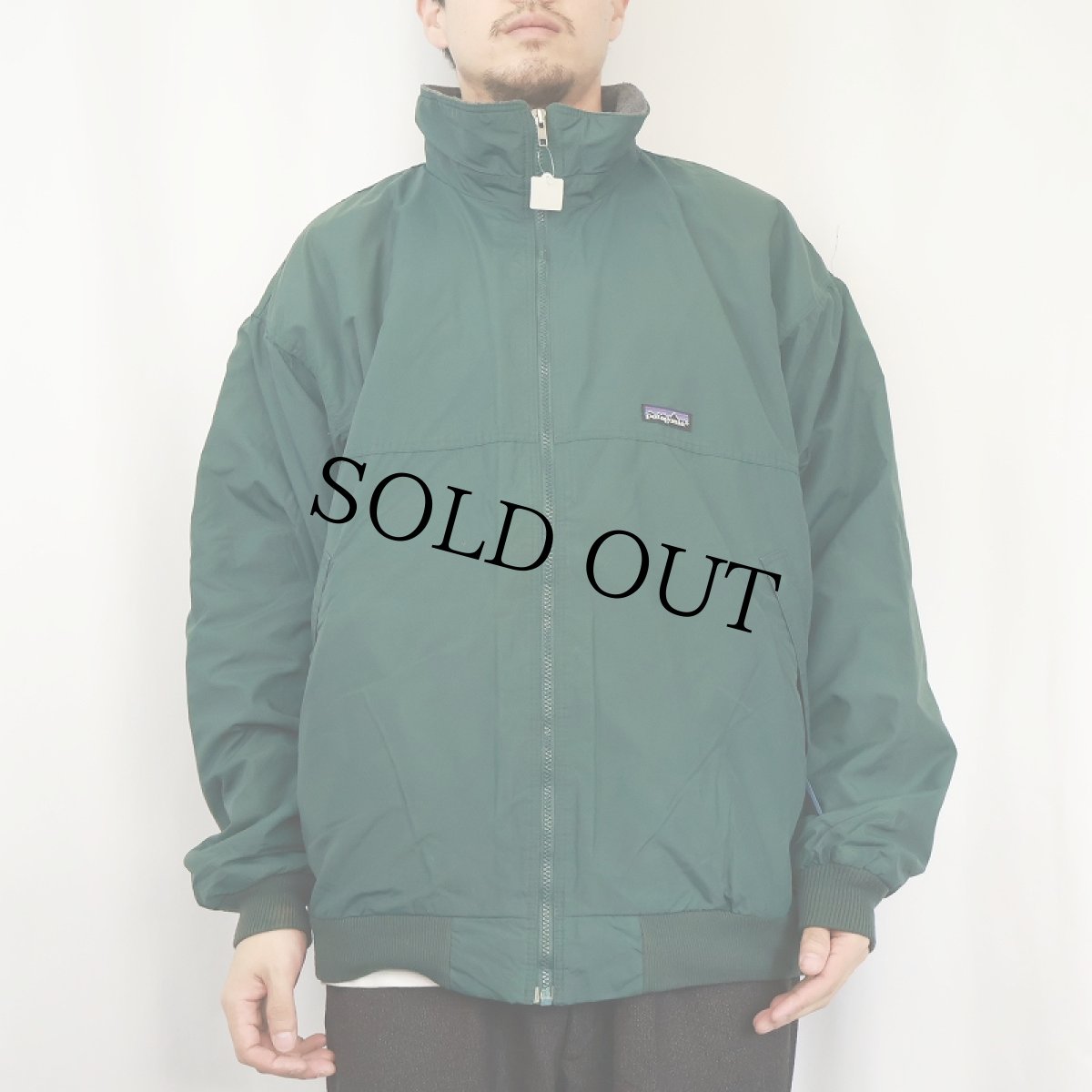 画像2: 80's Patagonia USA製 シェルドシンチラジャケット XXL (2)