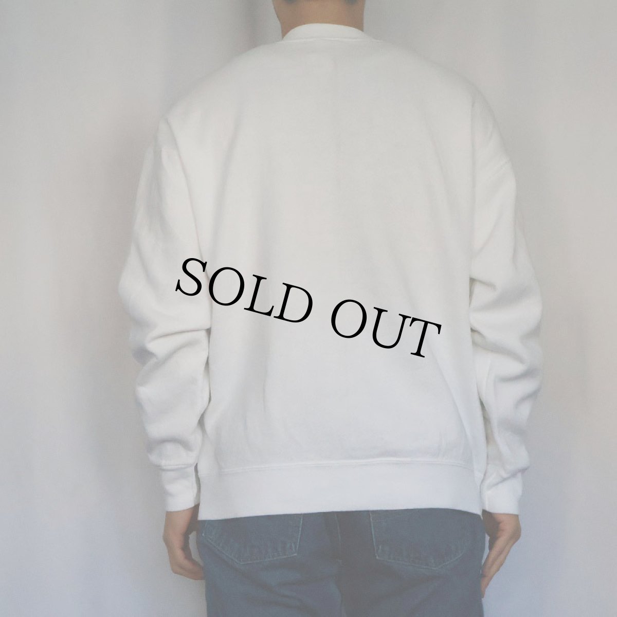 画像3: 90's SUN STUDIO USA製 ロゴプリントスウェット L (3)