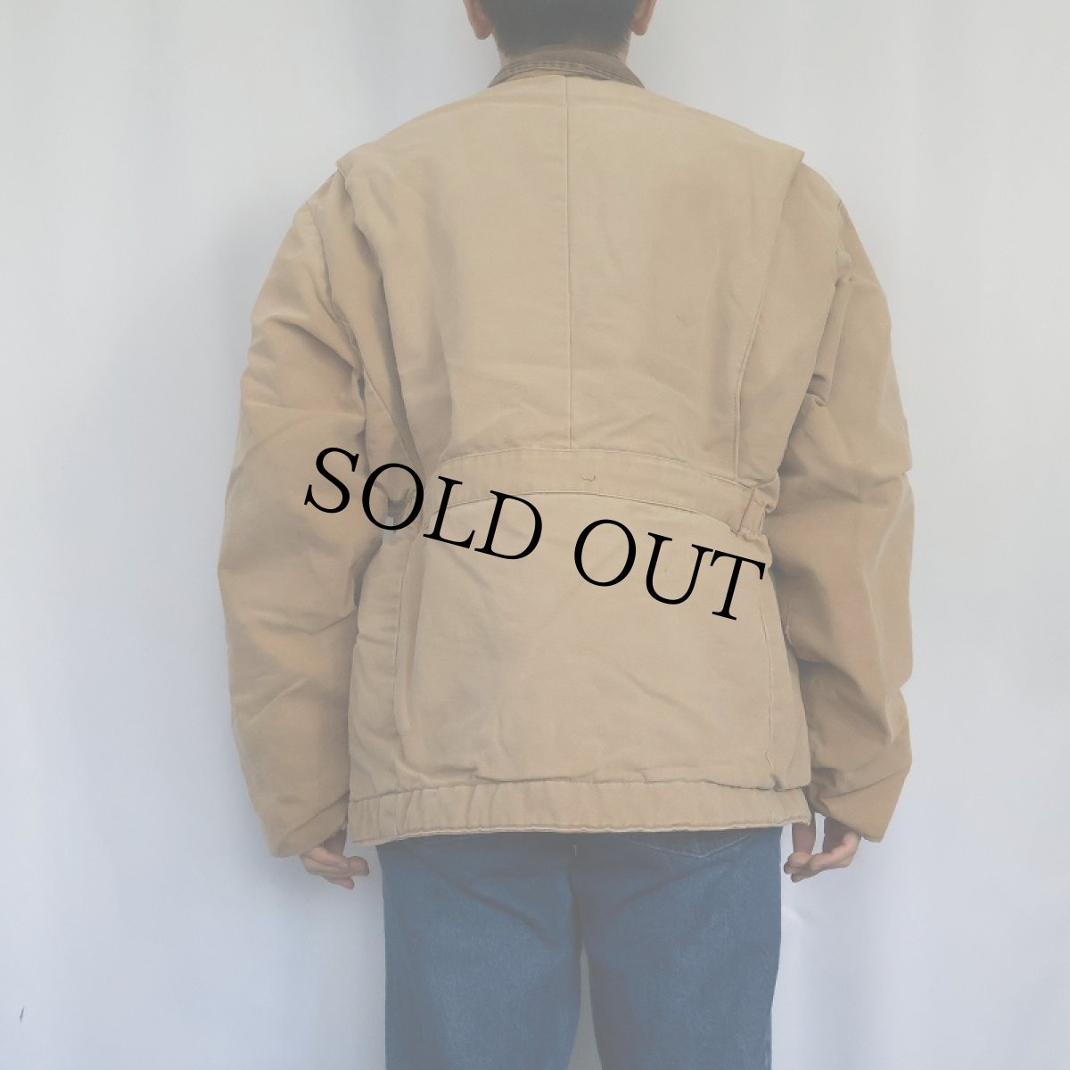 画像3: 70〜80's Big Dutch 内キルティング ダックカバーオール (3)