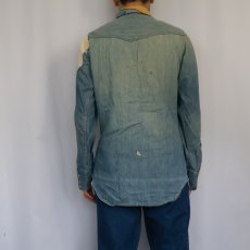 画像3: 50〜60's MONTGOMERY WARD 101 シャンブレーシャツ (3)