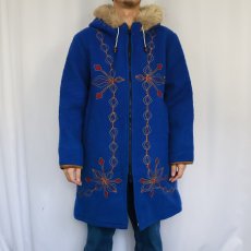 画像3: 70’s HUDSON’S BAY 刺? ウールエスキモーコート (3)