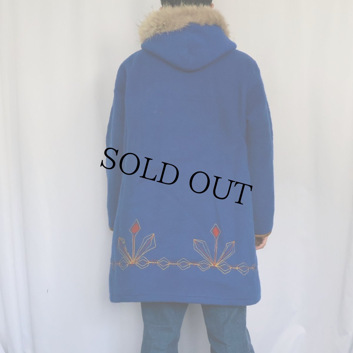 画像4: 70’s HUDSON’S BAY 刺? ウールエスキモーコート (4)