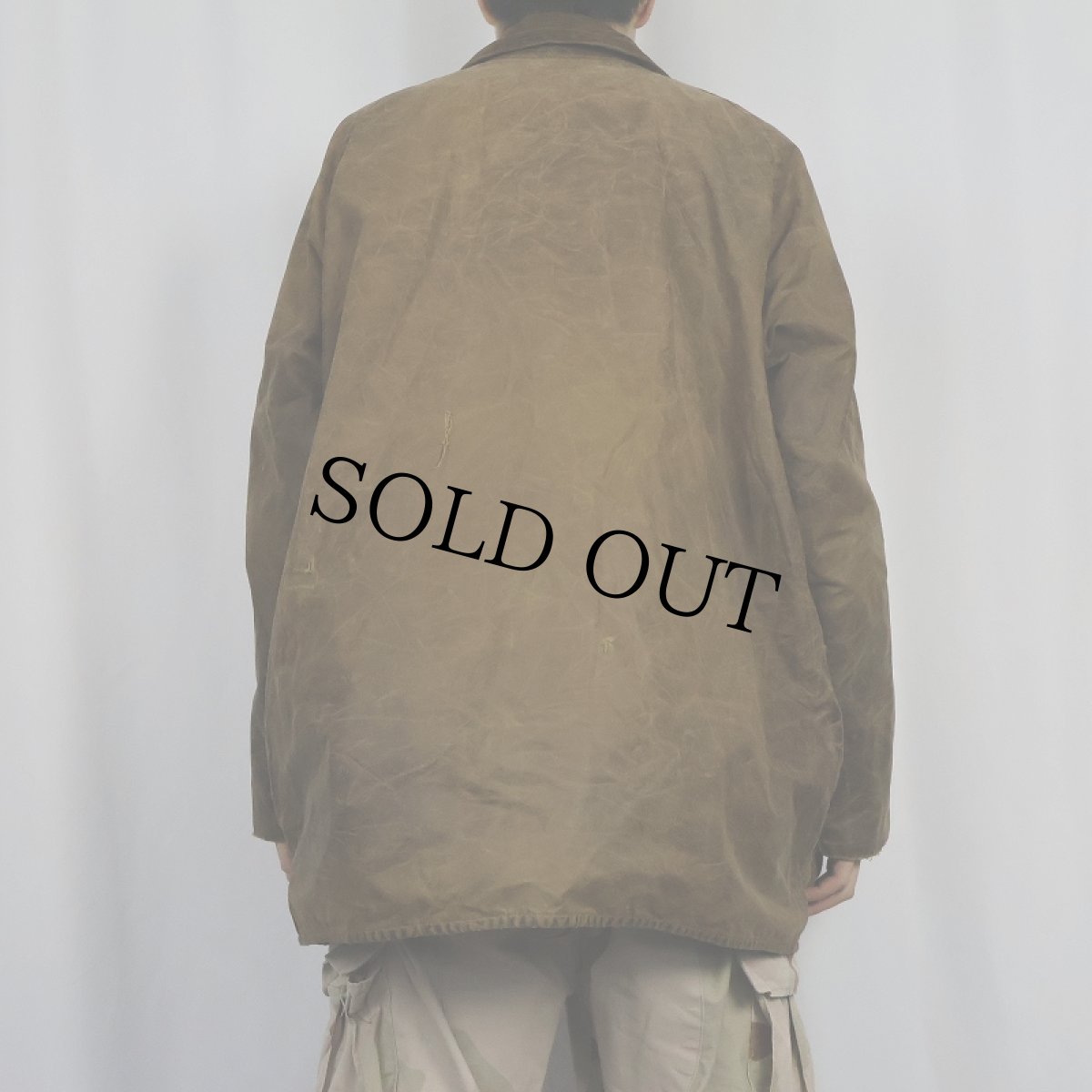 画像3: 90's Barbour ENGLAND製 "MOORLAND" オイルドジャケット 3ワラント (3)