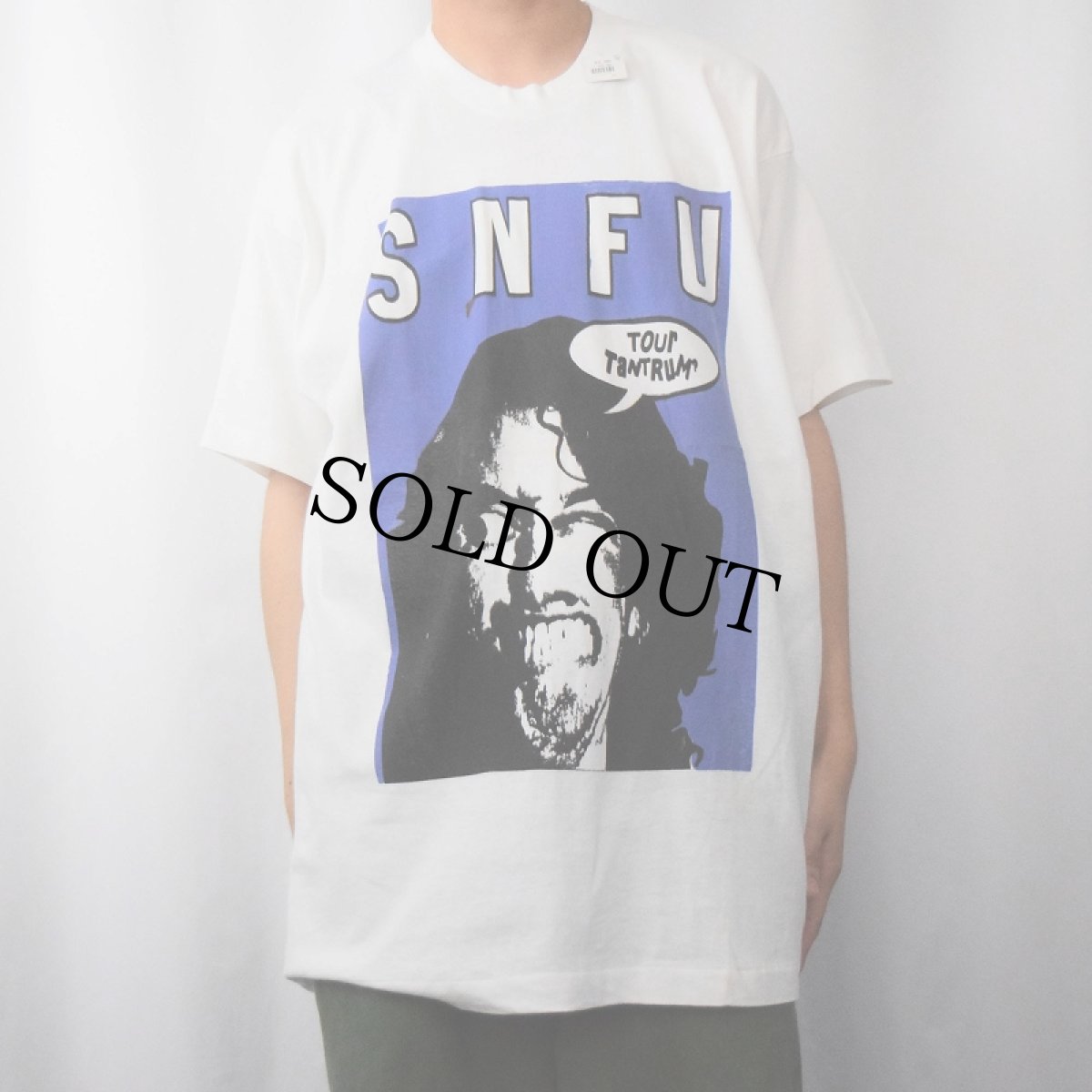 画像2: 90's SNFU CANADA製 ハードコア・パンク・バンドTシャツ XL (2)