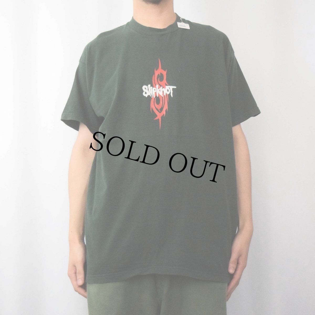 画像3: Slipknot ヘヴィメタルバンドプリントシャツ XL (3)