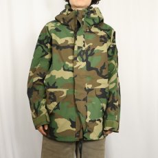 画像2: 90's U.S.MILITARY ECWCS GEN1 ウッドランドカモ GORE-TEXパーカ MEDIUM-REGULAR (2)