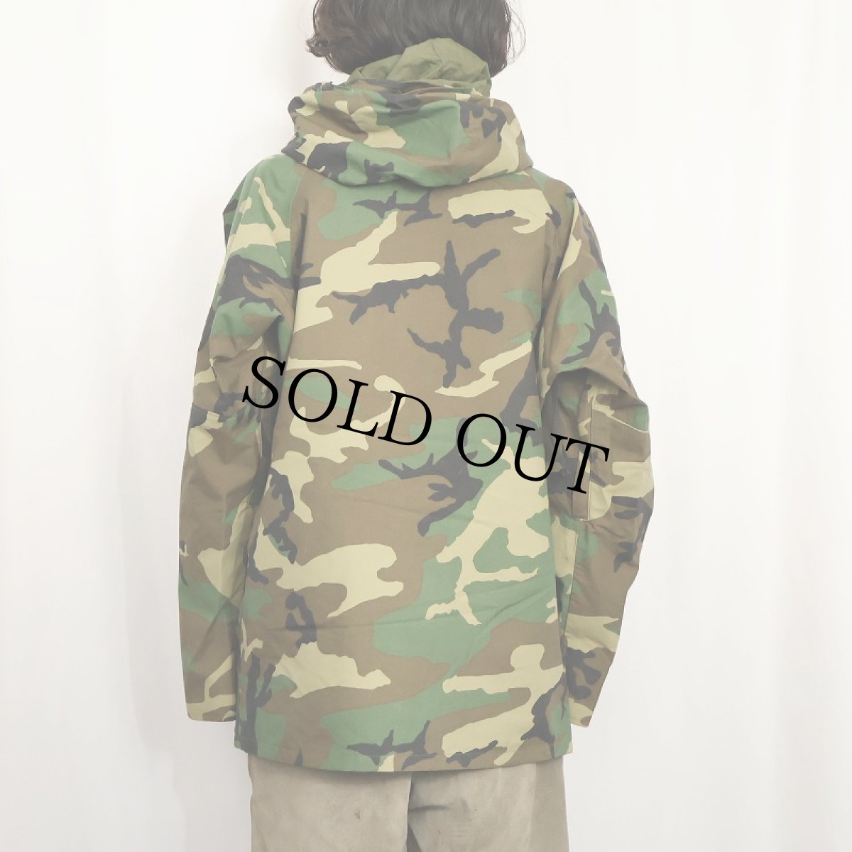 画像3: 90's U.S.MILITARY ECWCS GEN1 ウッドランドカモ GORE-TEXパーカ MEDIUM-REGULAR (3)