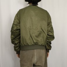 画像3: 90's Levi's "MA-1 TYPE" パッチ付き フライトジャケット M (3)