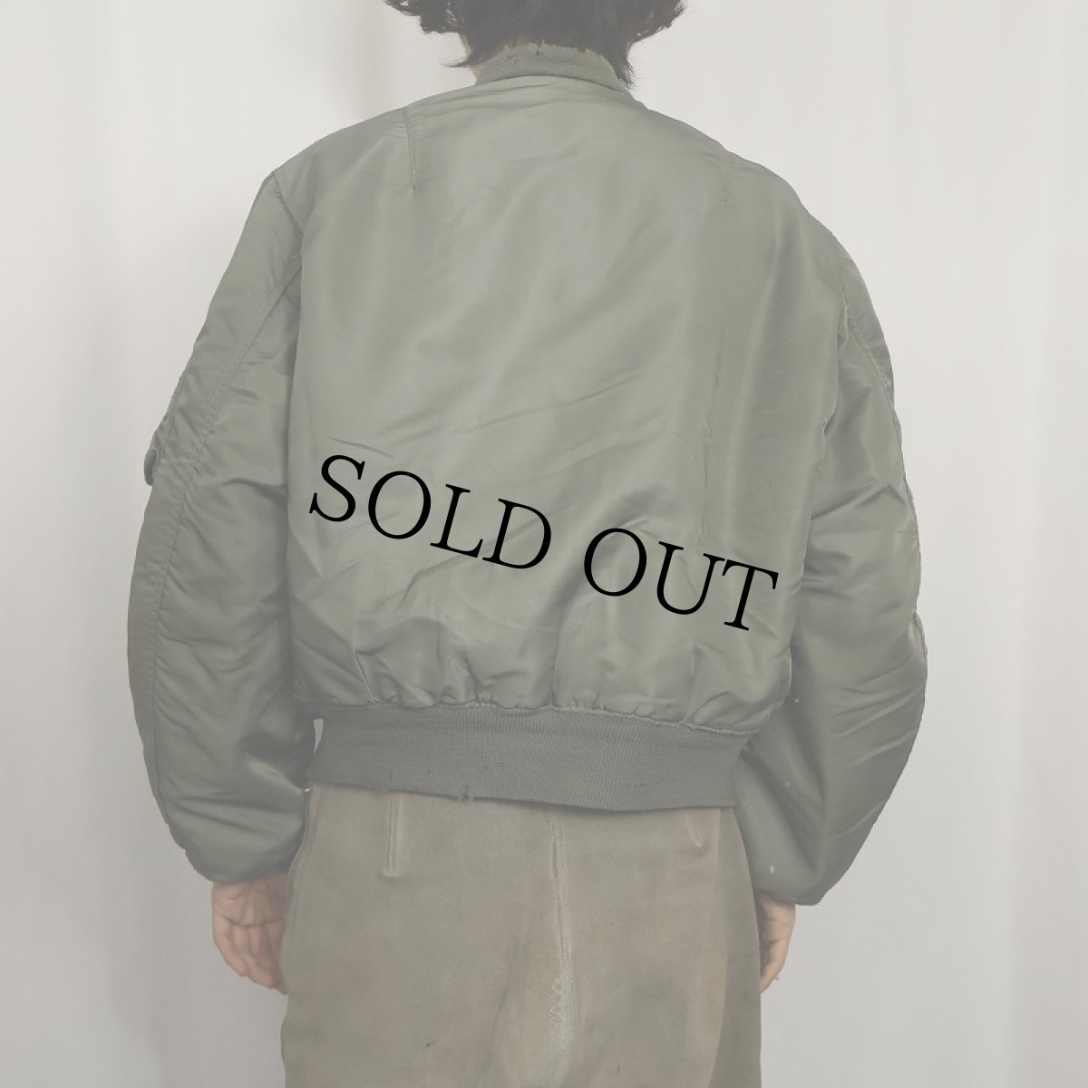 画像3: 60's U.S.AIR FORCE "MA-1 C-TYPE" フライトジャケット LARGE (3)