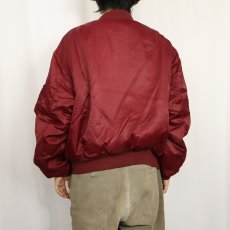 画像3: 90's Levi's "MA-1 TYPE" パッチ付き フライトジャケット L (3)