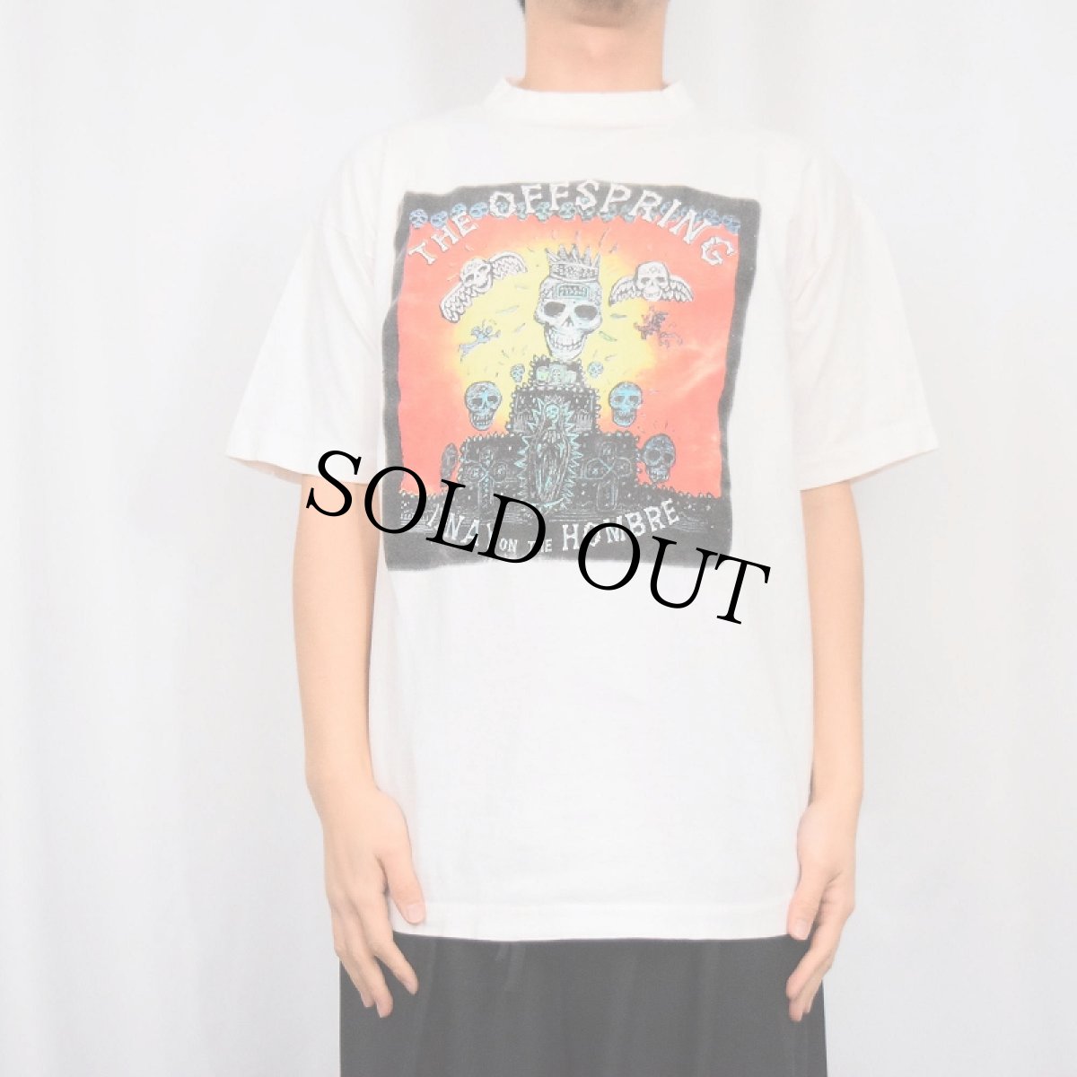 画像3: 90's THE OFFSPRING "IXNAY ON THE HOMBRE" ポップパンクバンド アルバムプリントTシャツ (3)