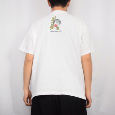 画像3: 90's "MICKEY GONE DREAD" キャラクター パロディプリントTシャツ (3)