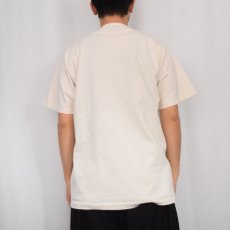 画像3: 90's Kermit USA製 "Think green" キャラクター パロディプリントTシャツ XL (3)