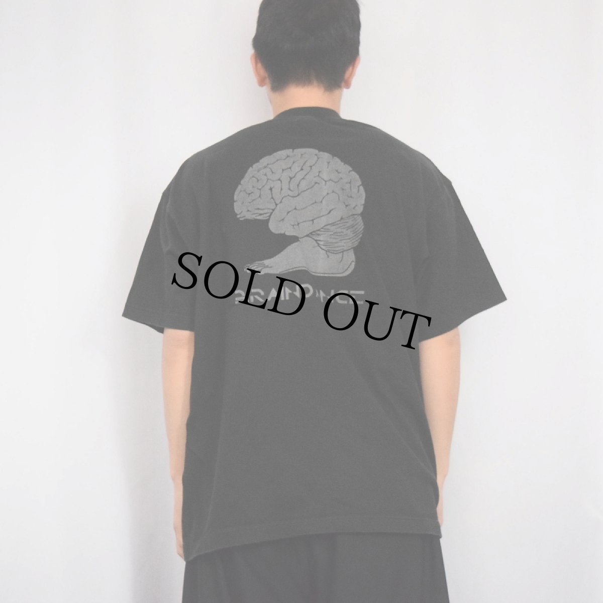 画像4: Rephlex Records "BRAINDANCE" レコードレーベル プリントTシャツ BLACK XL (4)
