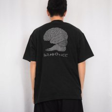 画像4: Rephlex Records "BRAINDANCE" レコードレーベル プリントTシャツ BLACK XL (4)