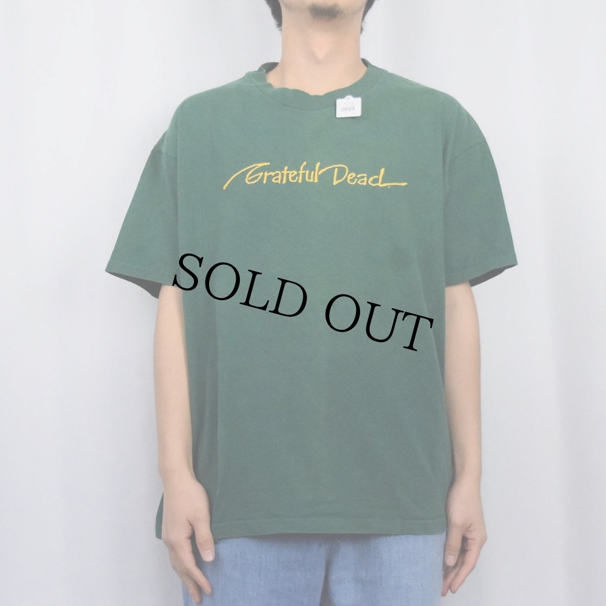 画像2: 90's GRATEFUL DEAD ロックバンド ロゴプリントTシャツ (2)