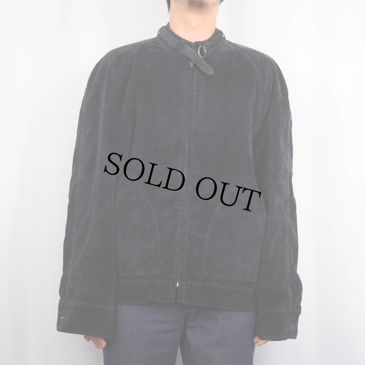 画像4: 70's Lee Separate-lees ベロアジャケット BLACK L (4)