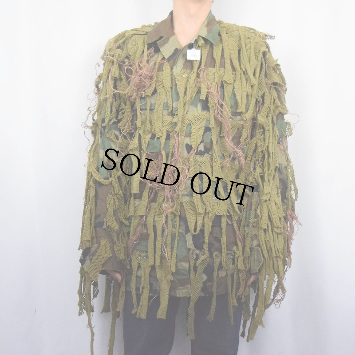 画像3: 90's U.S.ARMY "フリンジカスタム" ウッドランドカモ コンバットジャケット MEDIUM LONG (3)