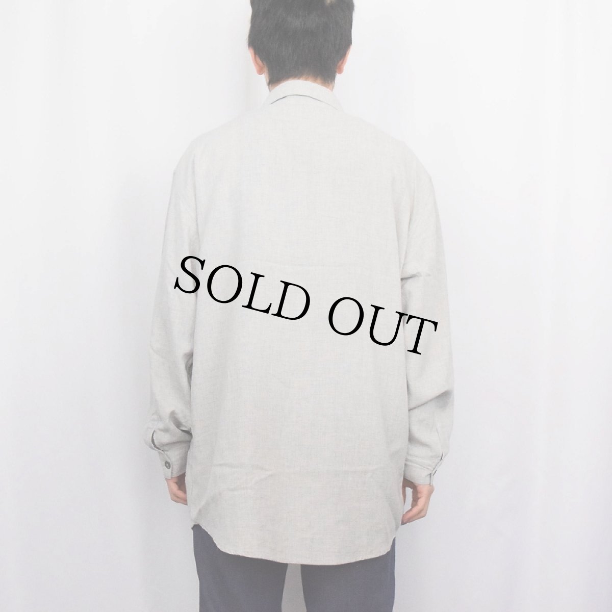 画像4: ARMANI JEANS ITALY製 レーヨンシャツ L (4)