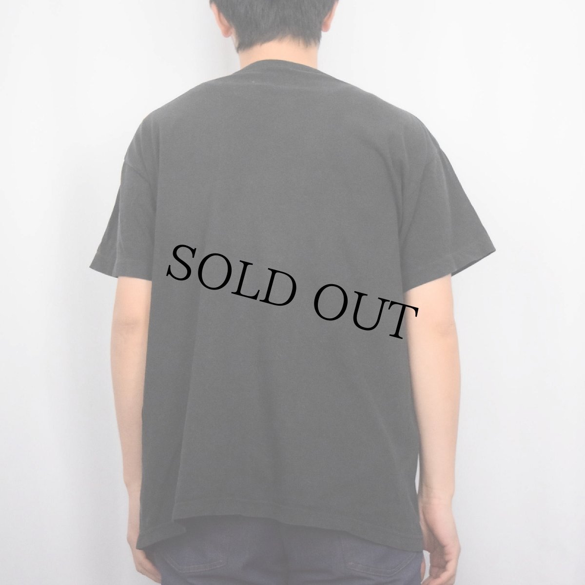 画像4: ARMANI EXCHANGE USA製 プリントTシャツ BLACK M (4)