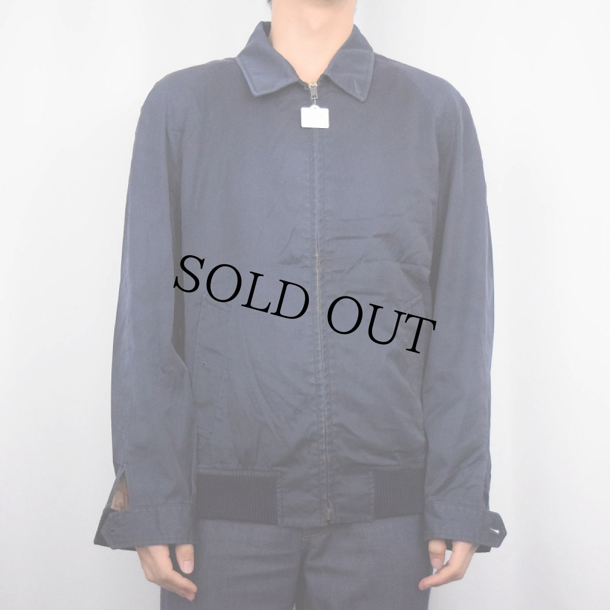 画像3: 80〜90's Burberrys' "GALES別注" スポーツジャケット NAVY 37 3/4 (3)