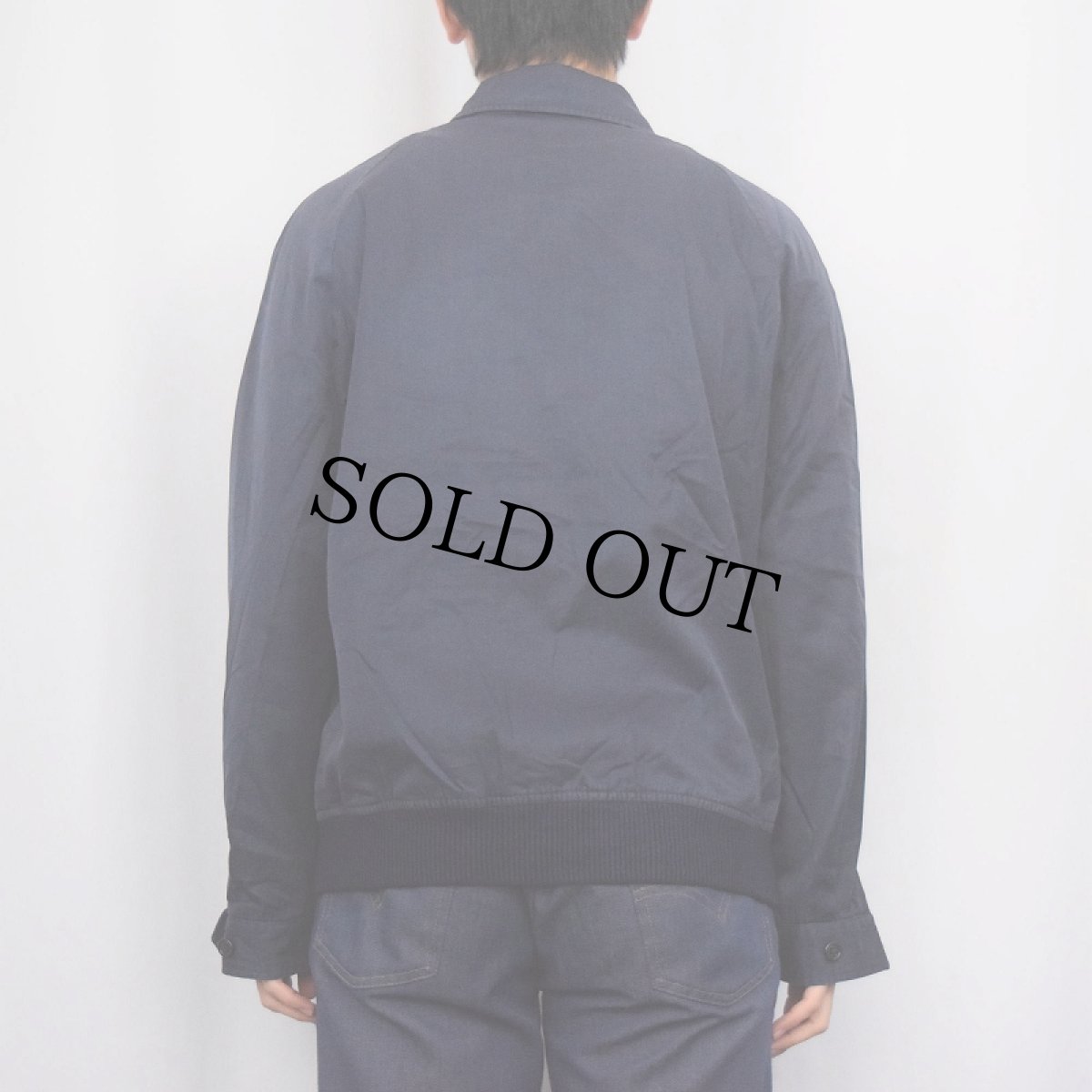 画像4: 80〜90's Burberrys' "GALES別注" スポーツジャケット NAVY 37 3/4 (4)