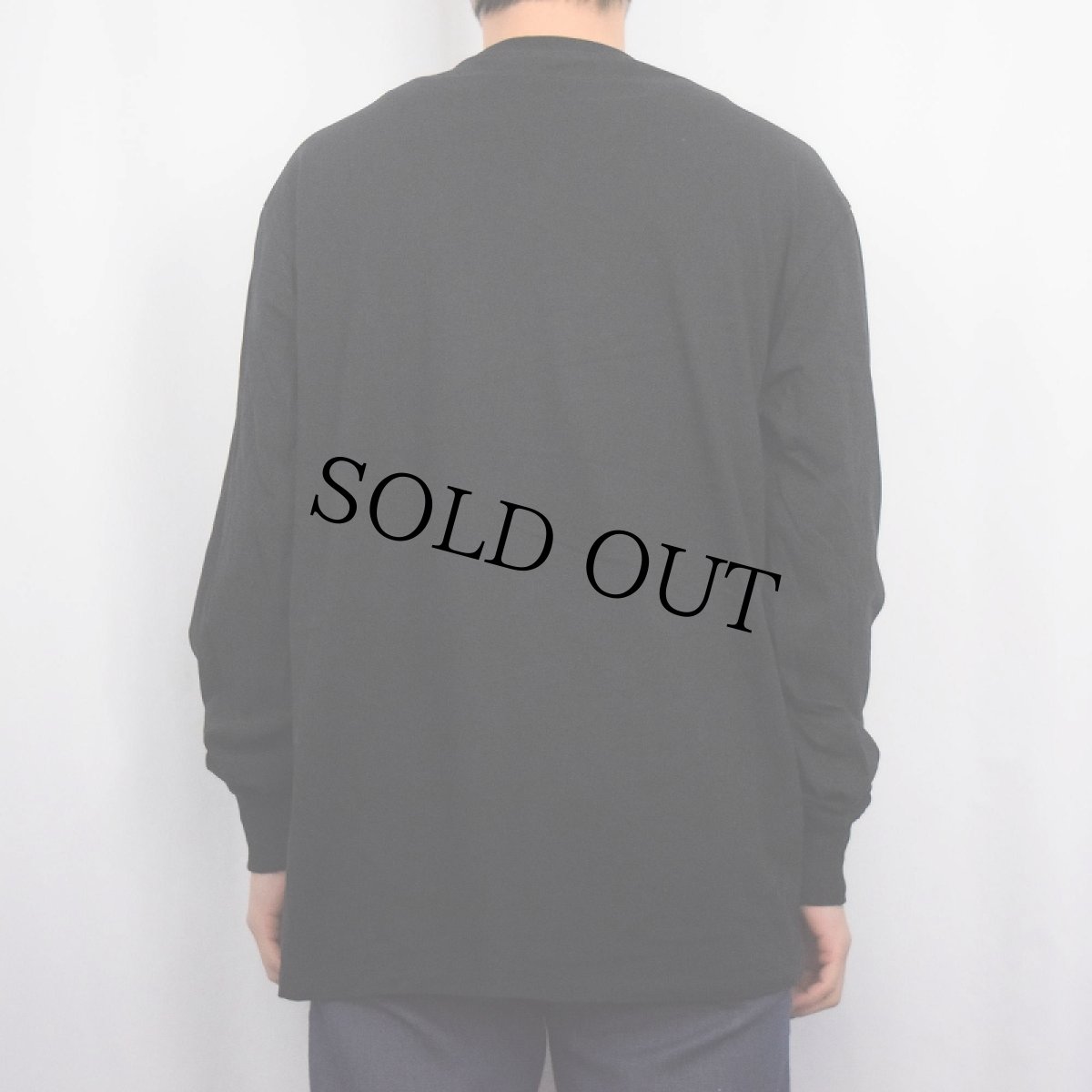 画像3: NAPAPIJRI ロゴプリントロンT BLACK S (3)