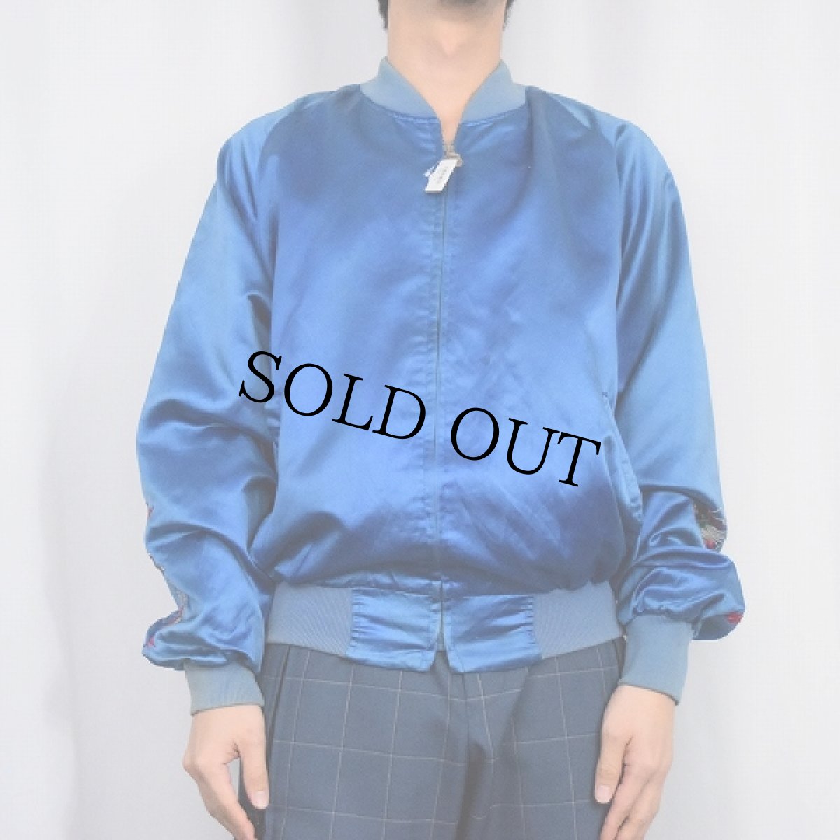 画像3: 80's "KOREA" 龍刺繍 スーベニアジャケット (3)