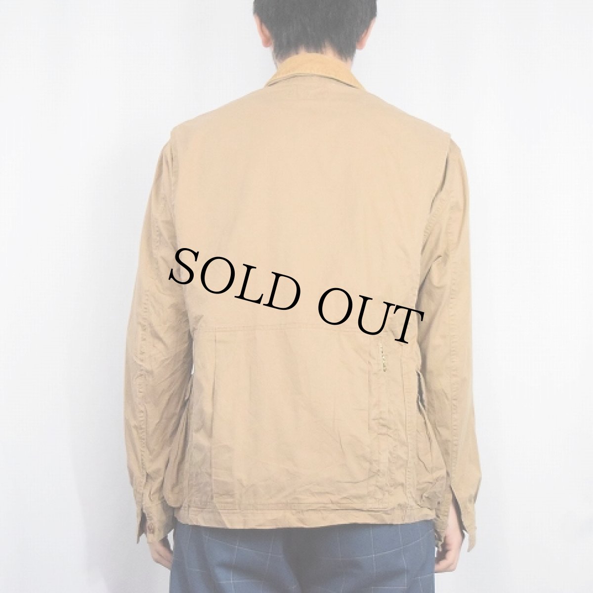 画像3: POLO Ralph Lauren "fishuntex TYPE" コットンフィッシングジャケット M (3)