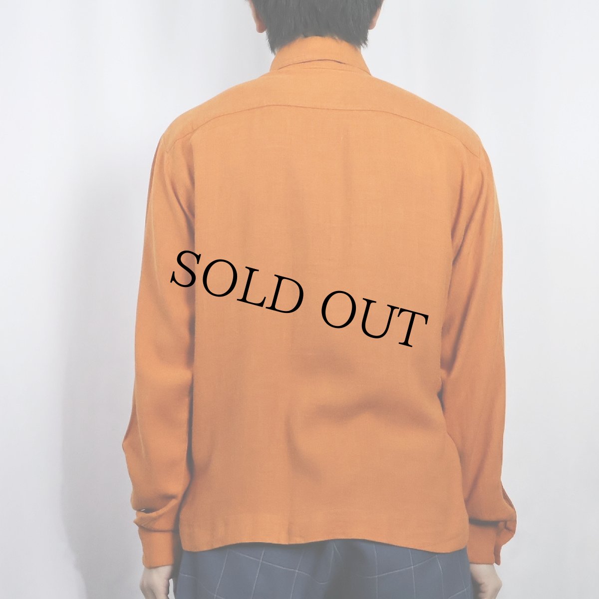 画像3: 60's PURITAN USA製 ボタンダウン コットンレーヨンシャツ M (3)