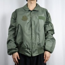 画像2: 2010's U.S.AIR FORCE CWU-36/P フライトジャケット X-LARGE (2)