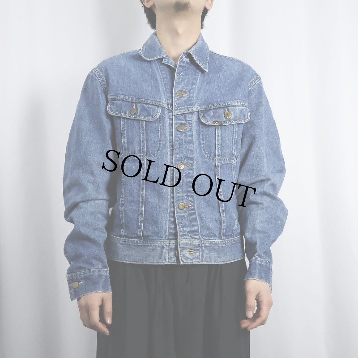 画像2: 70's Lee USA製 デニムジャケット (2)