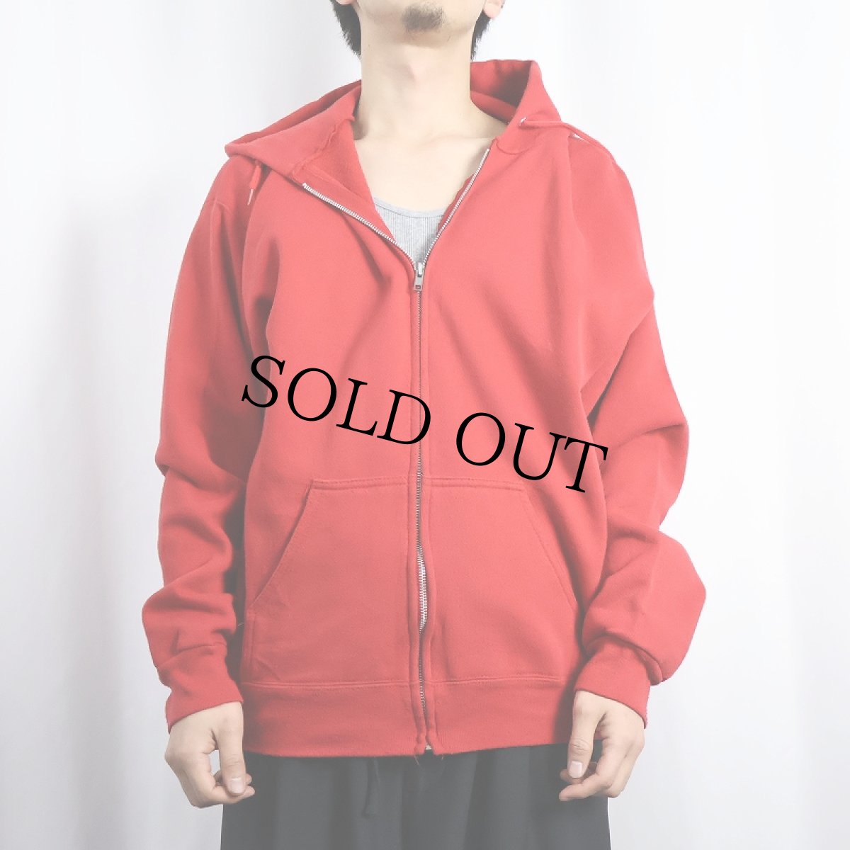 画像2: スウェットジップパーカー L (2)