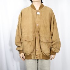 画像2: スエードレザージャケット size56 (2)