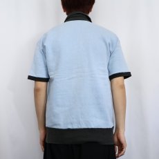 画像3: 60's Hanes BREEZE SHIELD ハーフジップ 2トーンスウェット XL (3)