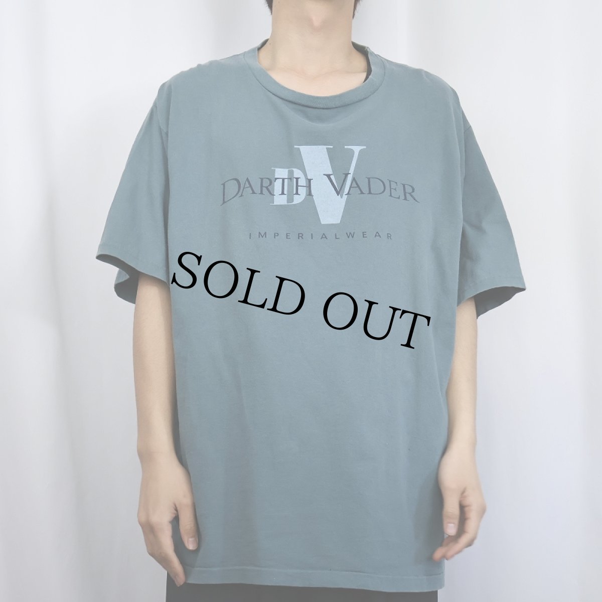 画像3: 90's STARWARS USA製 "DARTH VADER" Calvin Klein パロディプリントTシャツ XL (3)