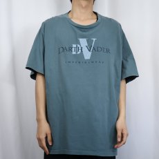 画像3: 90's STARWARS USA製 "DARTH VADER" Calvin Klein パロディプリントTシャツ XL (3)