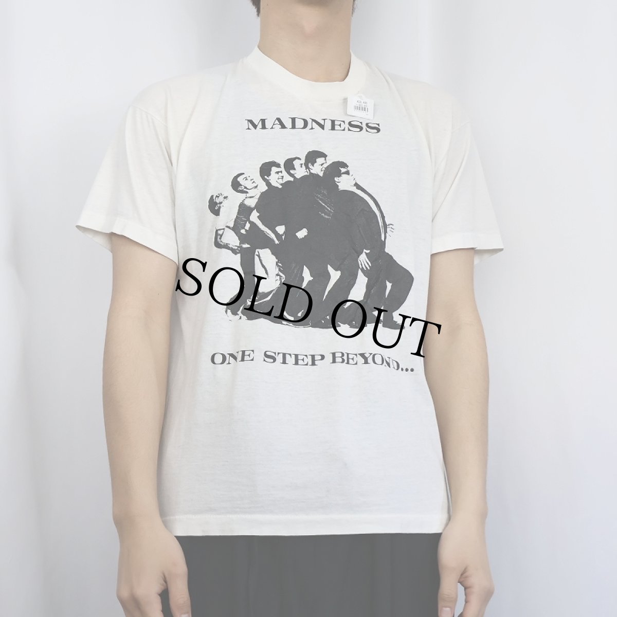 画像3: 80's MADNESS USA製 スカバンド プリントTシャツ XL (3)