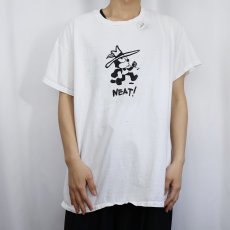 画像3: 90's Soulhat USA製 ロックバンド プリントTシャツ 3X (3)