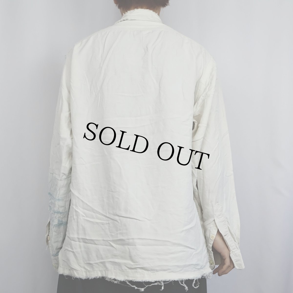 画像3: POLO Ralph Lauren "STEWARD" 襤褸 レーヨンオープンカラーシャツ XL (3)