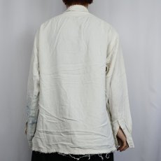 画像3: POLO Ralph Lauren "STEWARD" 襤褸 レーヨンオープンカラーシャツ XL (3)