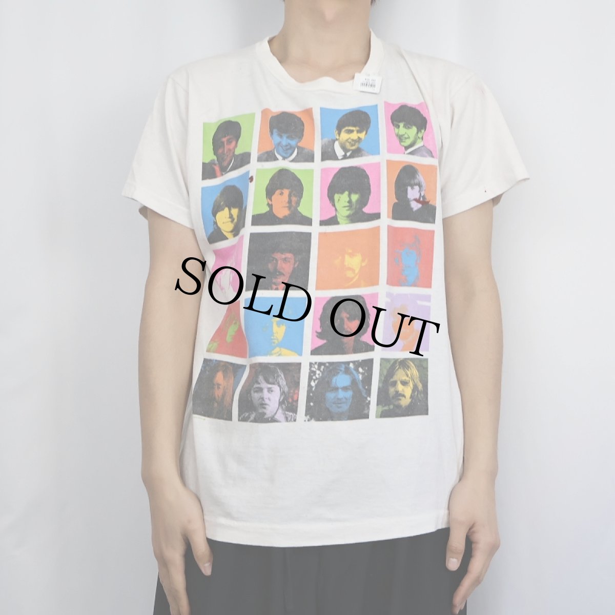 画像2: 80's THE BEATLES USA製 ロックバンドTシャツ (2)