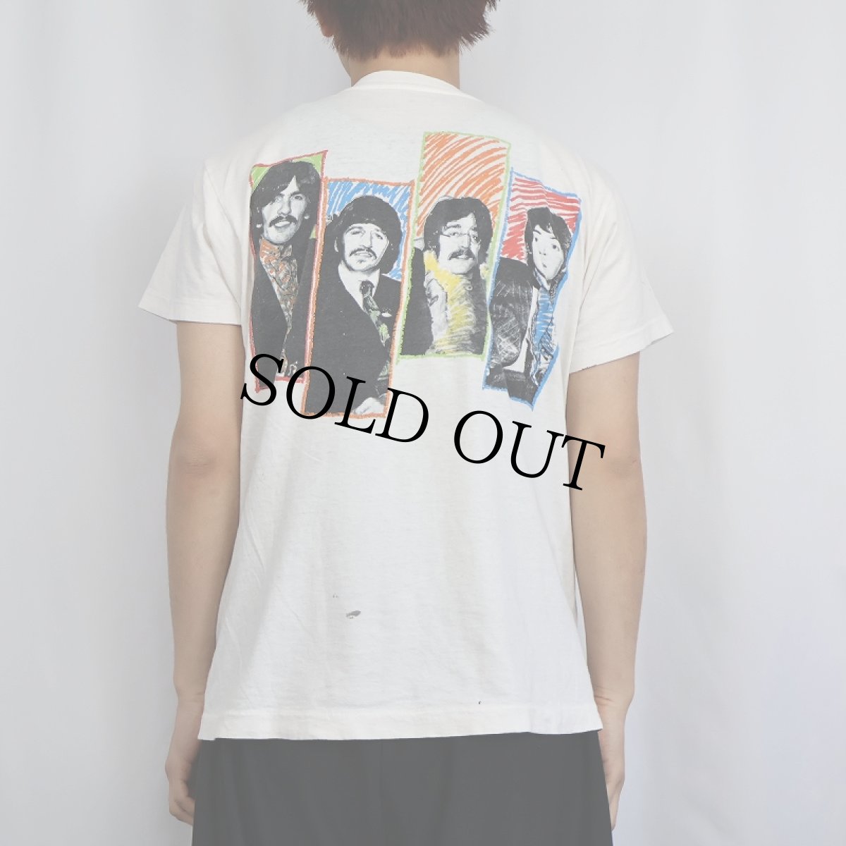 画像3: 80's THE BEATLES USA製 ロックバンドTシャツ (3)