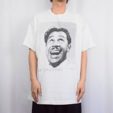 画像2: 90's Gear Inc. William P. Gottlieb USA製 "CAB CALLOWAY" ジャズシンガー フォトプリントTシャツ XL (2)