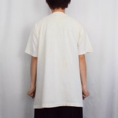 画像3: 90's USA製 GRANT ハンドペイント アートTシャツ XL (3)