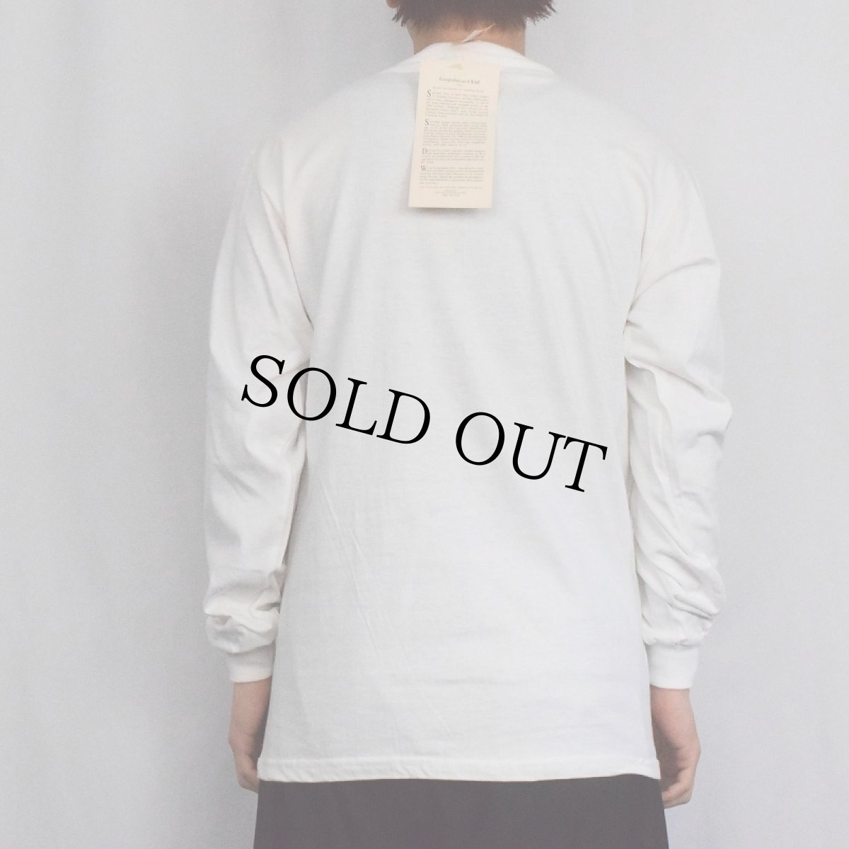 画像3: 90's SALVADOR DALI USA製 "新人類の誕生を見つめる地政学の子供" アートプリントロンT DEADSTOCK M (3)