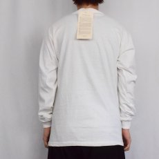画像3: 90's SALVADOR DALI USA製 "新人類の誕生を見つめる地政学の子供" アートプリントロンT DEADSTOCK M (3)